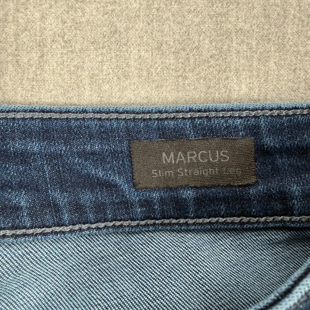 Mavi Marcus Slim Straight Leg‎ Jeans Mens 36x30 Dark Wash Blue Stretch Denim